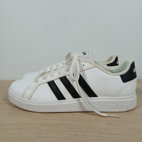 adidas Shoes - adidas White Black Classic Court Sneakers